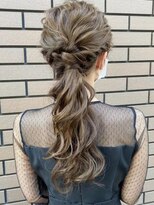 オーブヘアーカイア 沖縄南風原店(AUBE HAIR kaia) 【AUBE HAIR】ゆるっと編みおろしヘア