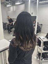 アライブ ハラジュク(ALIVE harajuku)&nbsp;【ALIVE 夕貴】シルバーグラデーションカラー