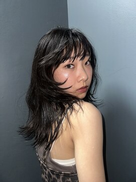 タロ(TALO) 【TALO】簡単に動きが出るセミロングのレイヤーカット