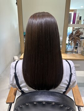 2席のみの美容室 アナイス(Anaiss) くびれヘア/アプリコットオレンジ/夏のヘアアレンジ/蟹江