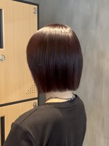 グッドネイバーズ 北千住(GOOD NEIGHBORS kitasenjyu) タッセルボブ×ダークレッド【GOODNEIGHBORS 北千住】