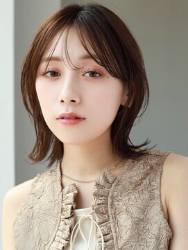 ソイクフ 四条大宮店(SOY-KUFU) 20代30代40代大人可愛い外ハネバズカットシャギーマレットヘア