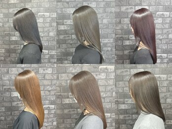 レヴール サロン ルート(reveul salon route)の写真/抜群の色モチと透け感カラー◎トレンドを取り入れたこだわりのカラーで、季節に合わせてスタイルチェンジ*