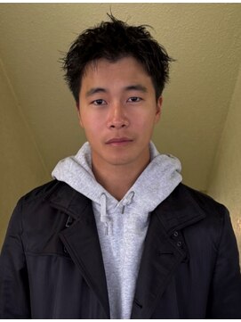 ローレン(LOREN) ベリーショート/ダークアッシュ/ニュアンスパーマ/韓国マッシュ