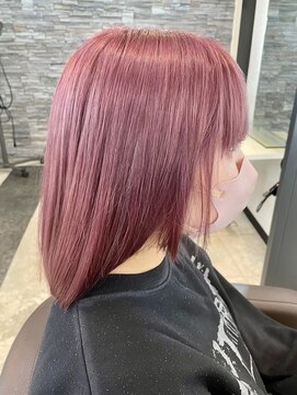 宇都宮ブリーチダブルカラー髪質改善トリートメントケアカラー