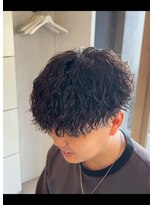 メンズギフト(men's GIFT)&nbsp;ツイストスパイラルパーマメンズカット波巻きパーマ