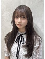 ロンドガーネット 池袋(Lond garnet)&nbsp;暗めカラー/韓国風巻き/レイヤーカット/髪質改善/縮毛矯正/池袋