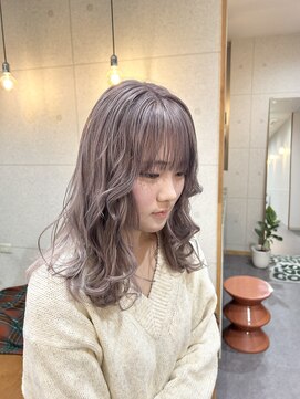 ヘアアンドメイク ルシア 奈良店(hair & make Lucia) ラベンダーシルバー♪