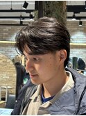 フェザーショート韓国マッシュフェザーパーマ韓国ヘア三鷹
