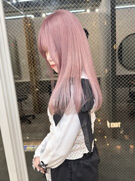 ラニヘアサロン(lani hair salon) ピンクカラー/ペールピンク/ピンクミルクティー/ブリーチ