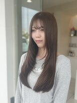 ヒビカ(HIBIKA) 韓国風顔周りレイヤー 透明感ベージュ