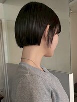 アンプラグド(unplugged)&nbsp;ショート/ショートパーマ/ハイトーンショート/前下がり/前髪