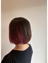 ナップヘアー(nap hair)&nbsp;大人かわいいインナーボルドー