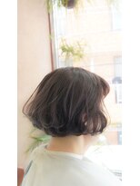 ネス(NESS) マットアッシュな落ち着いたカラーのカワイイカールボブ260