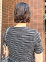 ヒントステーション(HINTSTATION)&nbsp;〈浅草美容室〉アゴラインボブルーズナチュラルパーマ