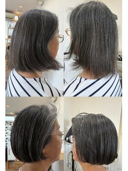 ココロ(COCORO)の写真/【エイジング毛特化】加齢による「うねり・細毛・パサつき」を根本から解決する髪質改善メニューです。