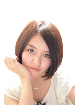 ビッケ(Vicke) 【Vicke渋谷】アッシュベージュの艶ボブ