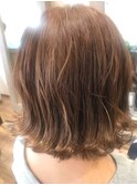 まだまだカワイイ切りっぱなしボブ