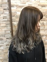 キャラ 池袋本店(CHARA) 透明感たっぷりミルクティーグレージュ・【キャラ池袋/玉城光】