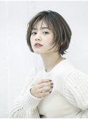 小顔引き締め効果!アンニュイフォギーショート!