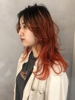 ジーナ オモテサンドウ(XENA)&nbsp;バーガンディーオレンジ