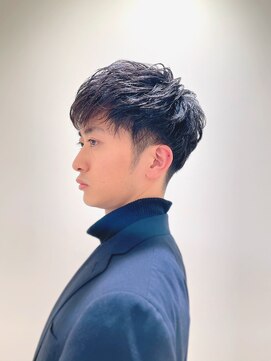 プレミアムバーバー 原宿店(PREMIUM BARBER produce by HIRO GINZA) マッシュ×黒髪×ツーブロック/渋谷/表参道/高級/個室/バーバー