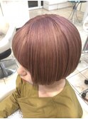 ボブ　ナチュラルピンク