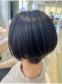 長めショートボブ