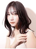 似合わせカットくびれヘアデザインカラーアースカラー0605