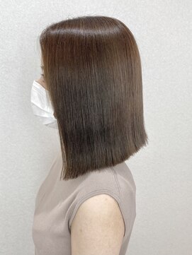 ジーナ 船橋(Zina) 髪質改善×オリーブベージュ☆Zina　石井