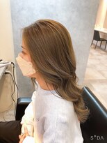 アイディール 心斎橋店(:ideal)&nbsp;ブリーチ履歴からのハイトーンベージュカラー☆