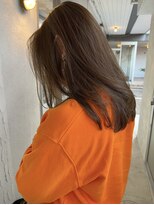 ペイジヘアー(paige hair)&nbsp;透明感カラー/オリーブベージュ/ロングヘア/質感ロング