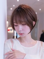 イルハバナ 渋谷(ill HAVANA)&nbsp;20代30代大人かわいい丸みショート顔まわりレイヤー前髪髪質改善