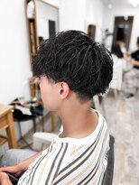 セイドット フクオカ(Say.FUKUOKA)&nbsp;【メンズ★大名】波巻きスパイラルパーマ×メンズマッシュ×眉毛