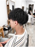 【メンズ★大名】波巻きスパイラルパーマ×メンズマッシュ×眉毛