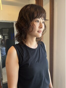 ルブランヘアギャラリー(Le blanc hair gallery)の写真/旬のイメチェンパーマもお任せください◎思い通りのウエーブが叶う扱いやすいパーマスタイルをご提案＊