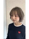 1ブリーチ♪ホワイトグレージュ