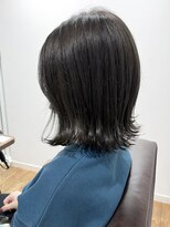 ノンビヘアー(nonbi hair)&nbsp;切りっぱなしボブ×アッシュカラー