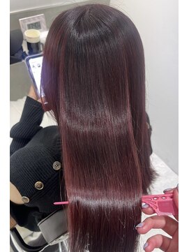 エンバイユアーズ 飯田橋店(eN° by youres) 艶々チェリーレッド♪