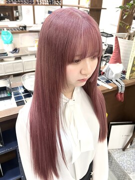 ルイ(ROUIS produced by LUCK 津田沼) ROUIS 津田沼　ハイトーン　ピンク