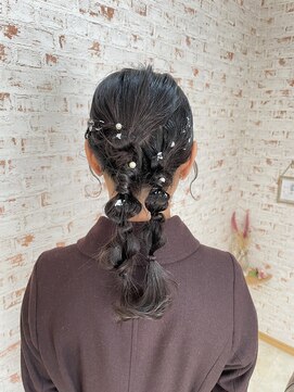 レフアヘアーガーデン(Lehua Hair Garden) ツインポニーテール