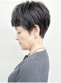 =ひし形ショート大人ショートくびれショートハンサム30代40代