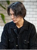 NOA solte. メンズニュアンスパーマ/センターパート/ラフパーマ