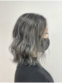 【ANGELICA 東　玲那】派手すぎない白髪も隠せるバレイヤージュ