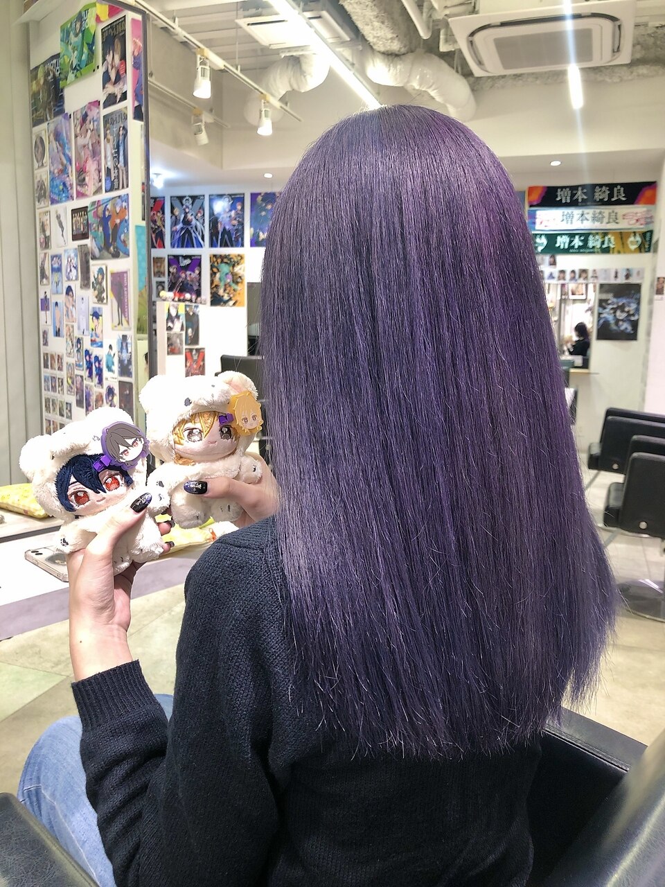 あんスタ UNDEAD 推しカラー ブリーチカラー バイオレットカラー