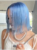フルバングレッドブラウン似合わせカットカルマパーマ