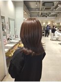 20代30代韓国風アッシュブラウンレイヤーカット◎