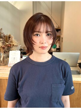 エルム 原宿 表参道(yelm) ナチュラルラベンダーブラウンボブレイヤー