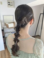 オウン(AUN)&nbsp;タイト編みおろし