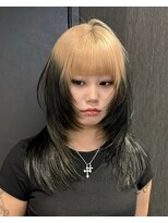 ヌル 表参道本店(Null)&nbsp;ルーツカラー/デザインカラー/ブリーチカラー/表参道/原宿